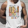 All Together Now Summer Reading 2023 Library Books Apparel Unisex Tank Top Gifts for Him