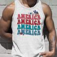 America Patriotic 4Th Fourth Of July Independence Day Unisex Tank Top Gifts for Him