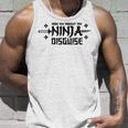 Ask Me About My Ninja Disguise Karate Funny Saying Vintage Unisex Tank Top Gifts for Him