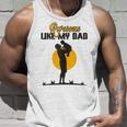 Awesome Like My Dad Dada Daddy Bruh Graphic Father Day Tank Top Gifts for Him