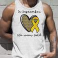 Childhood Cancer Awareness Month In September We Wear Gold Tank Top Gifts for Him