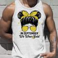 Childhood Cancer Awareness In September We Wear Gold Cute Tank Top Gifts for Him