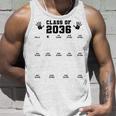Class Of 2036 Handprint Grow With Me Pre-K Graduation Tank Top Gifts for Him
