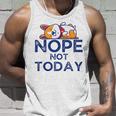Cute Corgi Sleeping Cartoon Vector Illustration Unisex Tank Top Gifts for Him