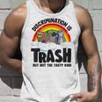 Discrimination Is Trash Gay Pride Raccoon Opossum Ally Lgbt Tank Top Gifts for Him