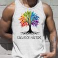 Each Dot Matters Colorful Tree Dot Day Polka Dot Tank Top Gifts for Him