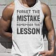 Entrepreneur - Forget The Mistake Remember The Lesson Unisex Tank Top Gifts for Him