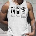 Funny Cat Paws Rock Paper Scissors Unisex Tank Top Gifts for Him