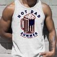 Funny Fathers Day Hot Dad Summer Bbq Dad Bod Gift Unisex Tank Top Gifts for Him