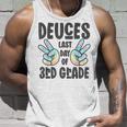 Goodbye Peace Out 3Rd Grade Deuces Last Day Of 3Rd Grade Unisex Tank Top Gifts for Him