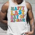 Happy Last Day Of 3Rd Grade Last Day Of School Groovy Unisex Tank Top Gifts for Him