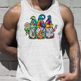 Hippie Gnomes Tie Dye Peace Love Peace Sign 60S 70S Hippie Unisex Tank Top Gifts for Him