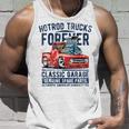 Hotrod Trucks Forever Cartoon Truck Distressed Design Unisex Tank Top Gifts for Him