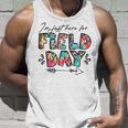 Im Just Here For Field Day Leopard Tie Dye Last Day School Unisex Tank Top Gifts for Him
