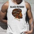 Junenth Black Fathers Matter Fathers Day Pride Dad Black Unisex Tank Top Gifts for Him