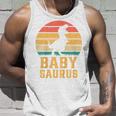Kids Baby Saurus Newborn Baby Dino Baby Dinosaur Babysaurus Tank Top Gifts for Him