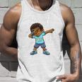 Kids Boom Im 6 Year Old Black Boy Dabbing Birthday Party 6Th Bday Tank Top Gifts for Him