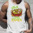 Kids Scary Halloween Zombie Ramen Anime Unisex Tank Top Gifts for Him