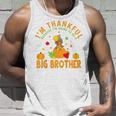 Kids Thanksgiving Baby Announcement Big Brother Unisex Tank Top Gifts for Him