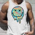 Melting Smile Funny Smiling Melted Dripping Happy Face Cute Unisex Tank Top Gifts for Him