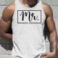 Mr Est 2023 Just Married Wedding Hubby Mr & Mrs Gifts Unisex Tank Top Gifts for Him