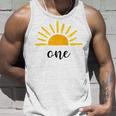 One Birthday First Trip Around The Sun 1St Birthday Unisex Tank Top Gifts for Him