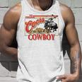 Punchy Cowboy Western Country Cattle Cowboy Cowgirl Rodeo Unisex Tank Top Gifts for Him