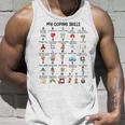 School Counselor My Coping Skills Alphabet Mental Health Unisex Tank Top Gifts for Him