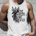 She Keeps Me Wild Lion Gifts For Lion Lovers Funny Gifts Unisex Tank Top Gifts for Him