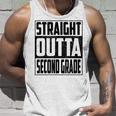 Straight Outta Second Grade School Graduate 2023 2Nd Grade Unisex Tank Top Gifts for Him