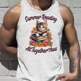 Summer Reading All Together 2023 Cat Books Now Library Unisex Tank Top Gifts for Him