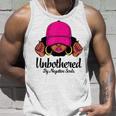 Unbothered Sassy Black Queen African American Afro Woman Unisex Tank Top Gifts for Him