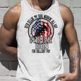Vintage Retro America Flag Overtime Hours For Bull Pay Tank Top Gifts for Him