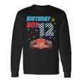 12Th Twelfth Happy Birthday Racing Car Boy 12 Year Old Kid Racing Long Sleeve T-Shirt T-Shirt Gifts ideas