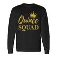 15 Year Old Quince Squad Quinceanera Latin Style Long Sleeve Gifts ideas