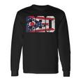 220 Area Code Flag Of Ohio State Vintage Long Sleeve T-Shirt Gifts ideas