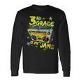 3Rd Grade Is My Jam 80S Boombox Third Grade Back To School 80S Vintage Long Sleeve T-Shirt T-Shirt Gifts ideas