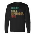 40 Years Old Legend Since September 1983 40Th Birthday Long Sleeve Gifts ideas