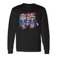 4Th Of July Independence Day Uncle Sam Griddy Long Sleeve T-Shirt T-Shirt Gifts ideas