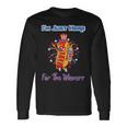 4Th Of July Im Just Here For The Wieners Hot Dogs Long Sleeve T-Shirt T-Shirt Gifts ideas