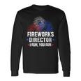 4Th Of July Shirts Fireworks Director If I Run You Run4 Long Sleeve T-Shirt Gifts ideas