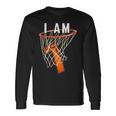 I Am 7 Basketball Themed 7Th Birthday Party Celebration Long Sleeve T-Shirt T-Shirt Gifts ideas