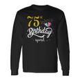 75Th Birthday Squad 75 Party Crew Group Friends Bday Long Sleeve T-Shirt T-Shirt Gifts ideas