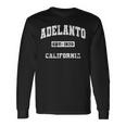 Adelanto California Ca Vintage State Athletic Style Long Sleeve T-Shirt Gifts ideas