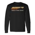 Amelia Court House Va Vintage Evergreen Sunset Eighties Long Sleeve T-Shirt Gifts ideas