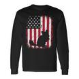 Animal Lover Vintage American Flag 4Th Of July Chinchilla Long Sleeve T-Shirt Gifts ideas