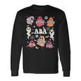 Applied Behavior Analysis Aba Halloween Spooky Cute Ghosts Long Sleeve Gifts ideas