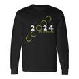 Astronomy Lovers 40824 Total Solar Eclipse 2024 Long Sleeve T-Shirt Gifts ideas