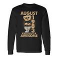 August 1983 40Th Birthday 2023 40 Years Of Being Awesome Long Sleeve Gifts ideas