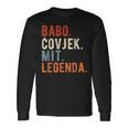 Babo Bosnia Father Bosnian Dad Bosna Long Sleeve T-Shirt Gifts ideas